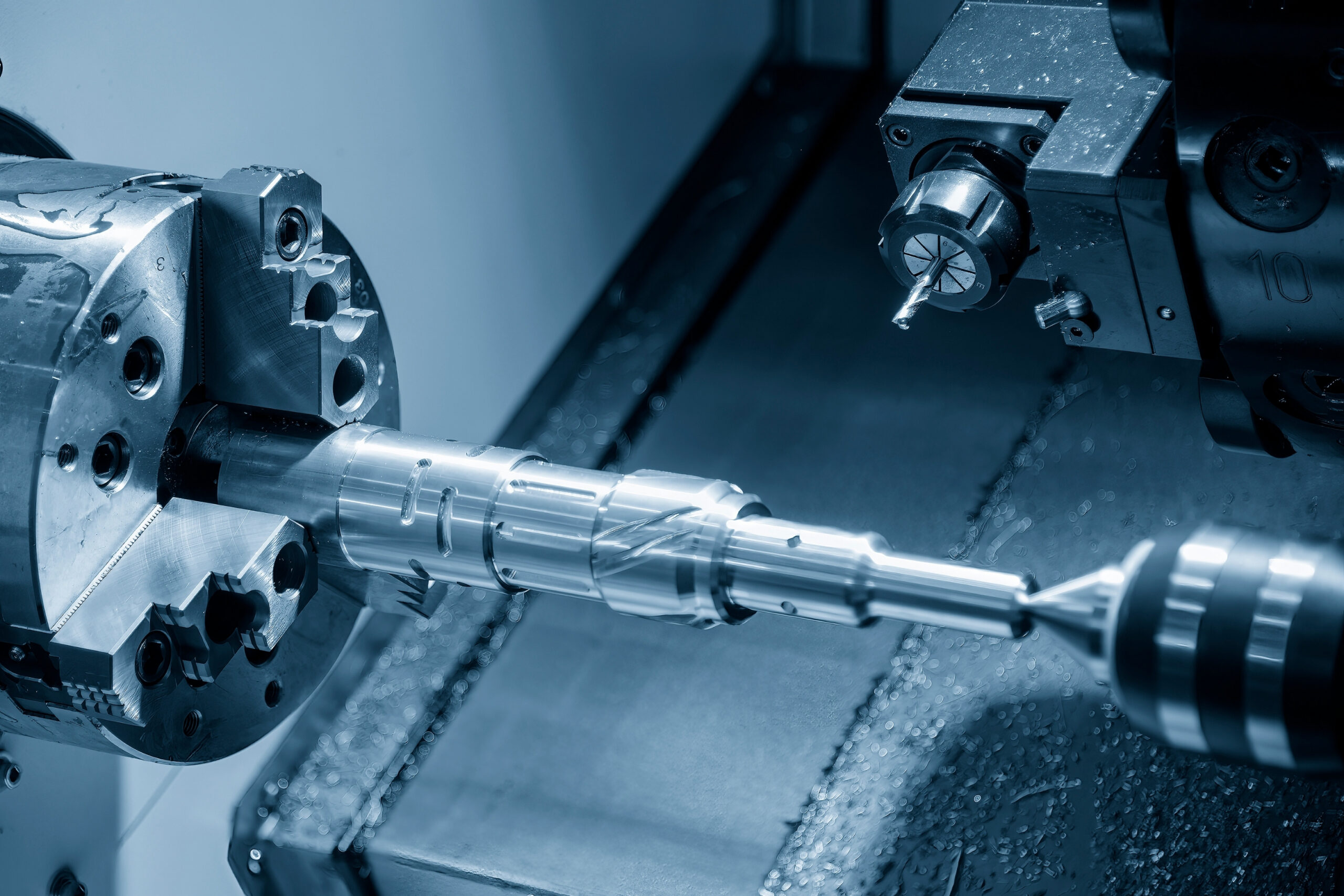 Home Cnc Lathe Machine Slot Cutting Metal Shaft Parts By Milling Spindle High Technology Metal Working With Cnc Turning Machine 1 Scaled