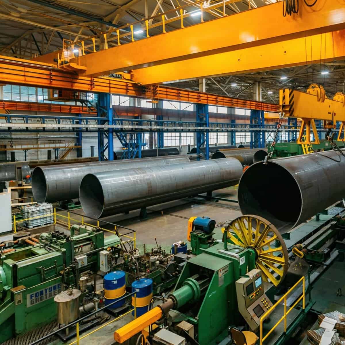 Home finished pipe transportation by overhead crane 2048x1365 1